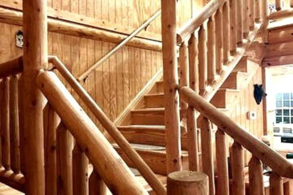One Of A Kind Rustic Log Cabin Near Bryce Resort - Large Game Room - Fire Pit - Large Deck - Bbq Basye ภายนอก รูปภาพ