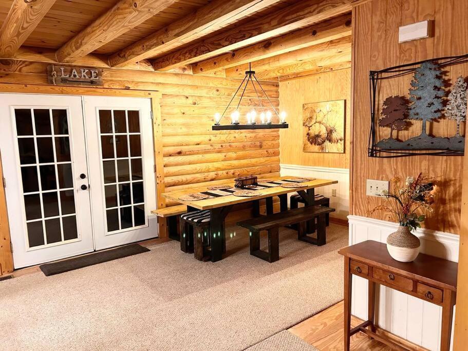 One Of A Kind Rustic Log Cabin Near Bryce Resort - Large Game Room - Fire Pit - Large Deck - Bbq Basye ภายนอก รูปภาพ