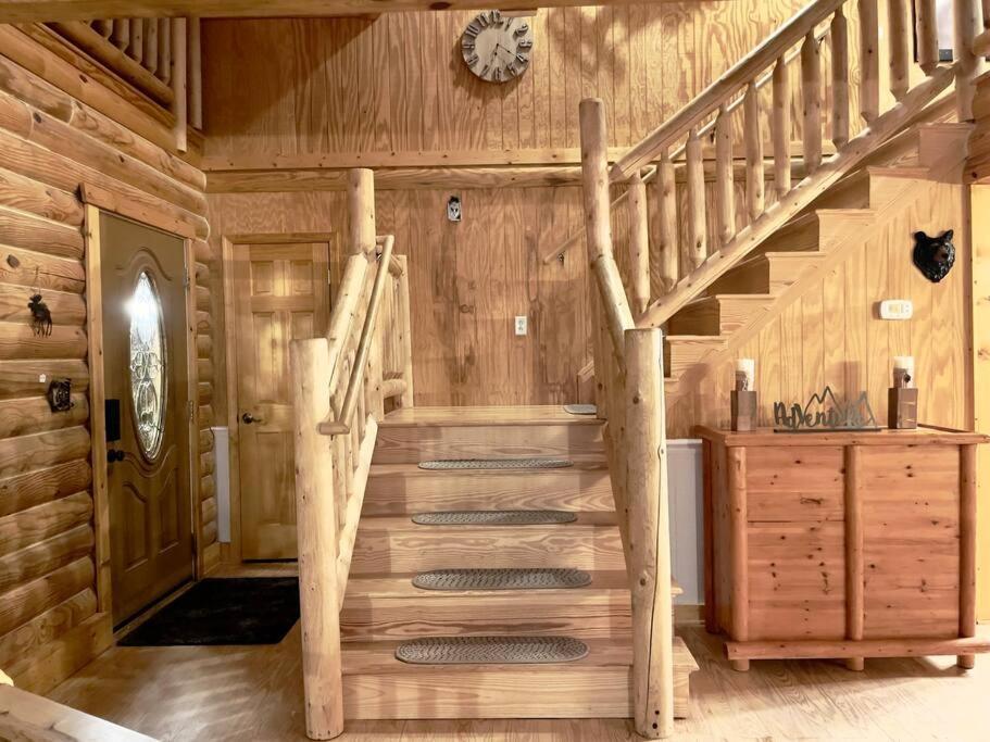 One Of A Kind Rustic Log Cabin Near Bryce Resort - Large Game Room - Fire Pit - Large Deck - Bbq Basye ภายนอก รูปภาพ