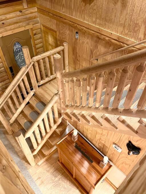 One Of A Kind Rustic Log Cabin Near Bryce Resort - Large Game Room - Fire Pit - Large Deck - Bbq Basye ภายนอก รูปภาพ