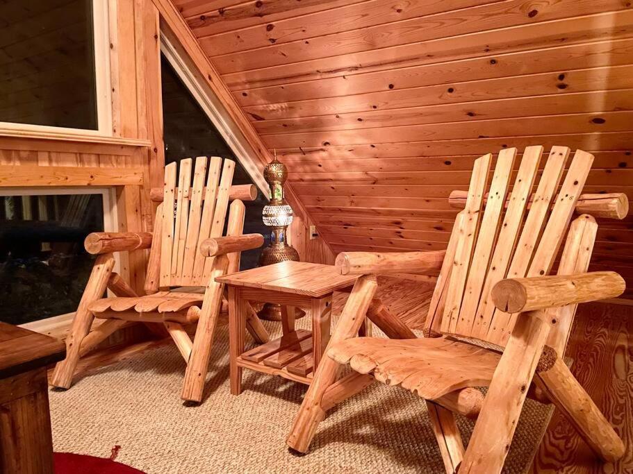 One Of A Kind Rustic Log Cabin Near Bryce Resort - Large Game Room - Fire Pit - Large Deck - Bbq Basye ภายนอก รูปภาพ